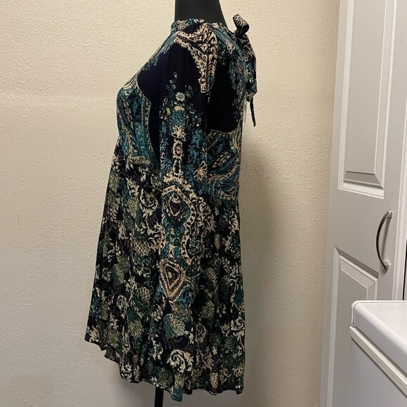 Free People‎ Lady Luck Green Tunic - Picture 3 of 7